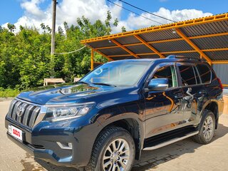 2018 Toyota Land Cruiser Prado 150 Series Рестайлинг 2, синий, 4900000 рублей, вид 4
