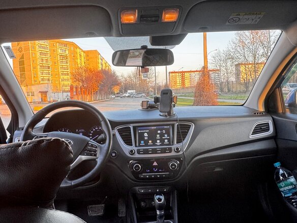 2019 Hyundai Solaris II, синий, 1150000 рублей - вид 7