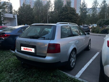 2000 Audi A6 II (C5), серебристый, 520000 рублей, вид 4