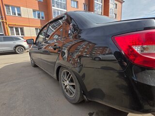 2014 Lada (ВАЗ) Granta I, чёрный, 520000 рублей, вид 5