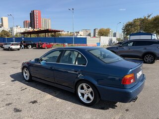 2001 BMW 5 серии 525i IV (E39) Рестайлинг, синий, 450000 рублей, вид 5