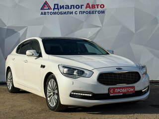 2014 Kia Quoris I Рестайлинг, белый, 1474000 рублей, вид 3
