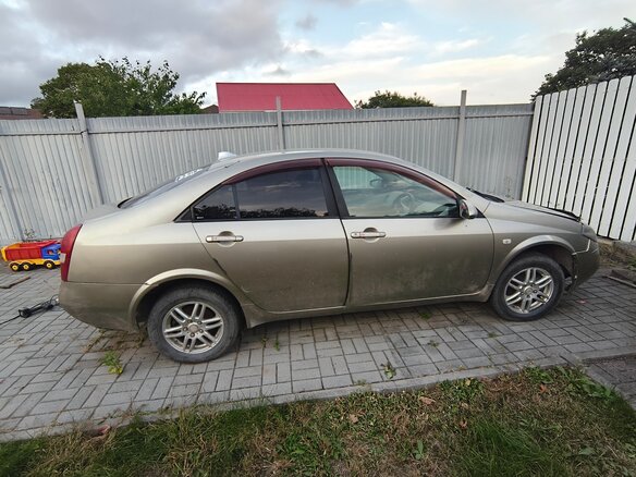 1990 Nissan Primera I (P10), золотистый, 210000 рублей - вид 3