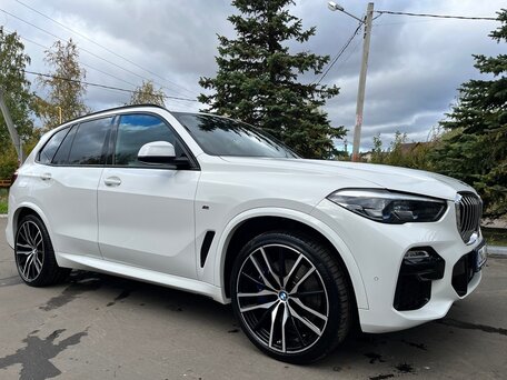 2019 BMW X5 30d IV (G05/G18), белый, 5499999 рублей, вид 5