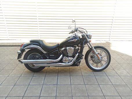 2009 Kawasaki VN900 Vulcan, чёрный, 699000 рублей, вид 2