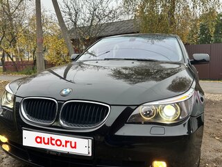 2003 BMW 5 серии 530i V (E60/E61), чёрный, 1250000 рублей, вид 2