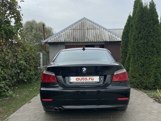 2008 BMW 5 серии 525d V (E60/E61) Рестайлинг, чёрный, 1600000 рублей, вид 4