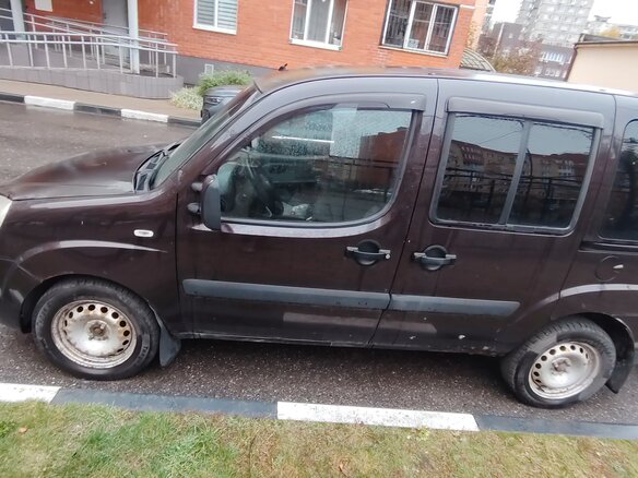 2009 Fiat Doblo I Рестайлинг, коричневый, 350000 рублей - вид 5
