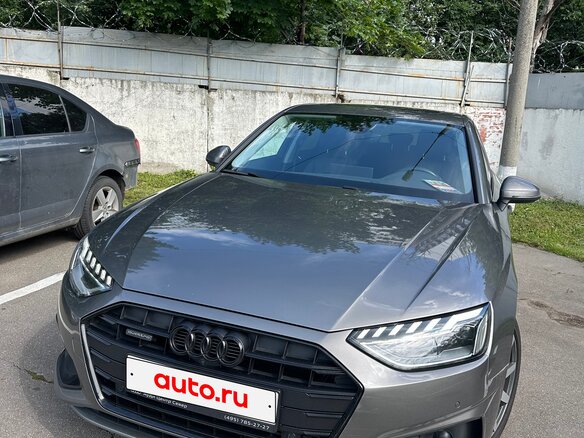 2021 Audi A4 40 TFSI V (B9) Рестайлинг, серый, 3500000 рублей - вид 7
