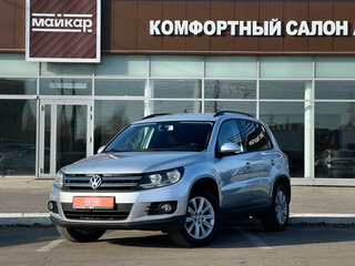 2014 Volkswagen Tiguan I Рестайлинг, серебристый, 1050000 рублей, вид 1