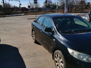 2008 Toyota Corolla X (E140, E150), чёрный, 480000 рублей, вид 3