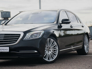 2018 Mercedes-Benz S-Класс 560 Long VI (W222, C217) Рестайлинг, чёрный, 5544000 рублей, вид 2