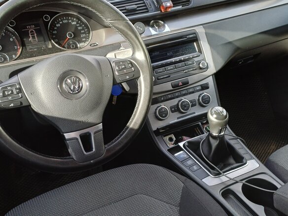 2012 Volkswagen Passat B7, белый - вид 7