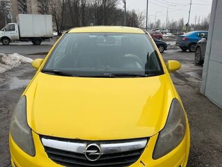 2008 Opel Corsa D, жёлтый, 280000 рублей, вид 3
