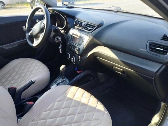 2012 Kia Rio 4-speed III, серый, 819000 рублей - вид 5