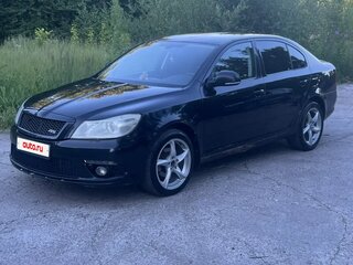2012 Skoda Octavia II (A5) Рестайлинг, чёрный, 410000 рублей, вид 1