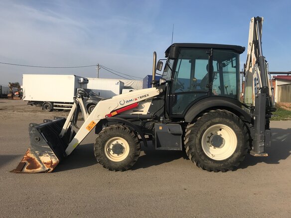 2017 Terex TLB 825, белый - вид 3