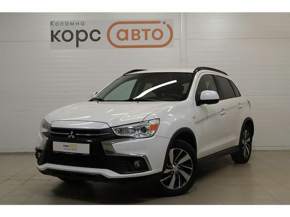 2018 Mitsubishi ASX I Рестайлинг 2, белый, 1496000 рублей
