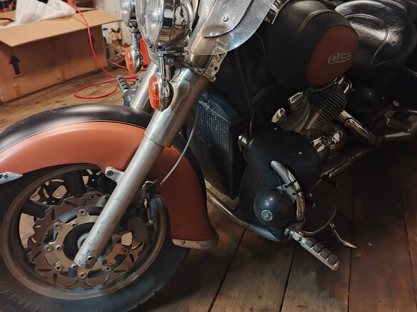 1998 Yamaha Royal Star, коричневый, 580000 рублей - вид 6