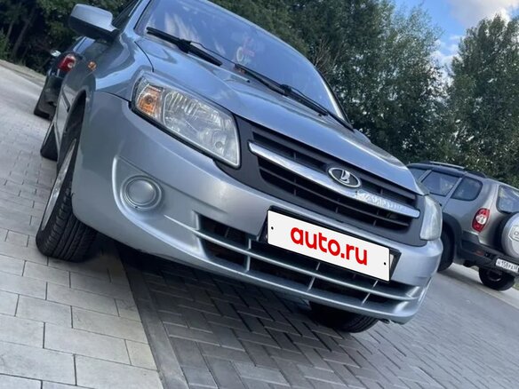 2012 Lada (ВАЗ) Granta I, голубой, 410000 рублей - вид 1