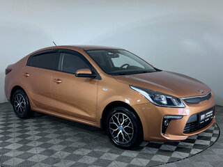 2019 Kia Rio IV, оранжевый, 1387000 рублей, вид 3