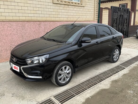 2021 Lada (ВАЗ) Vesta I, чёрный, 1165000 рублей - вид 1