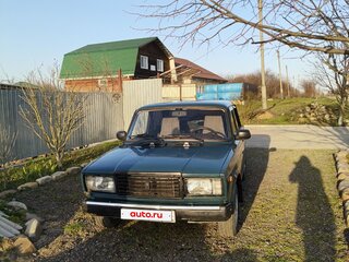 2004 Lada (ВАЗ) 2107, синий, 160000 рублей, вид 1
