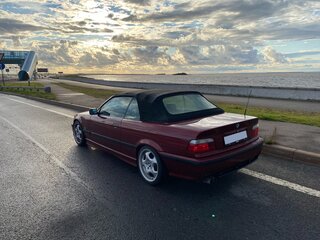 1995 BMW 3 серии 318i III (E36), пурпурный, 1550000 рублей, вид 4