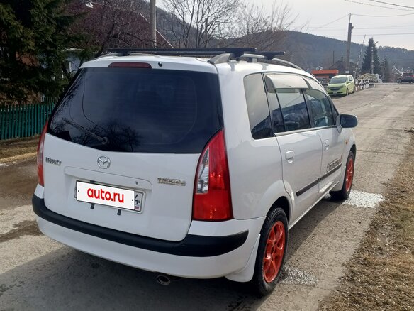 1999 Mazda Premacy I (CP), белый, 399000 рублей - вид 2