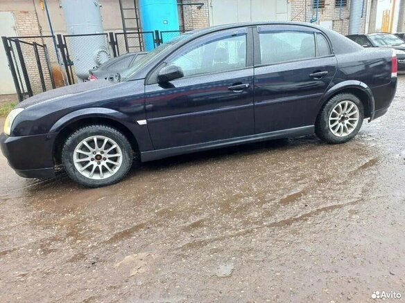 2003 Opel Vectra C, синий, 350000 рублей - вид 8