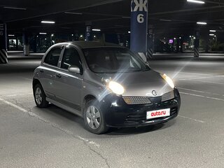 2002 Nissan March III (K12), серебристый, 185000 рублей, вид 1