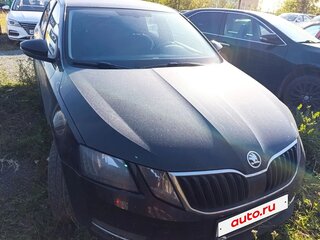 2017 Skoda Octavia III (A7) Рестайлинг, чёрный, 1046000 рублей, вид 1
