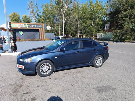 2007 Mitsubishi Lancer X, синий, 750000 рублей, вид 4