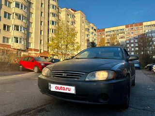 2006 Kia Spectra I Рестайлинг 2, серый, 129000 рублей, вид 1