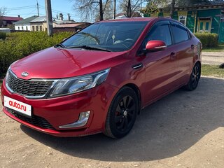 2014 Kia Rio 6-speed III, красный, 1050000 рублей, вид 1