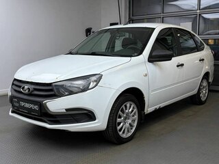 2019 Lada (ВАЗ) Granta I Рестайлинг, белый, 570000 рублей, вид 1