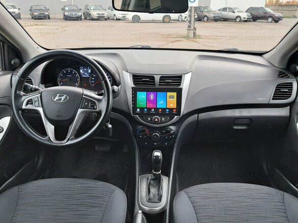 2014 Hyundai Solaris I Рестайлинг, чёрный, 820000 рублей - вид 13