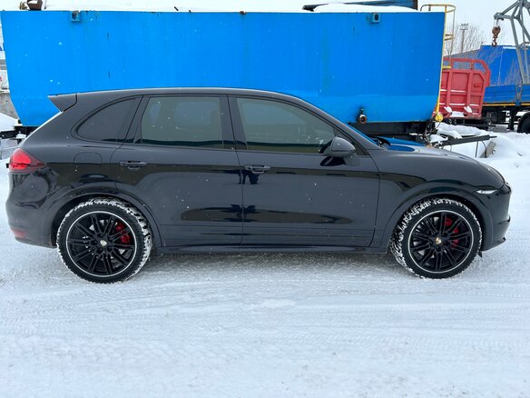 2013 Porsche Cayenne Turbo II (958), чёрный, 3000000 рублей - вид 6
