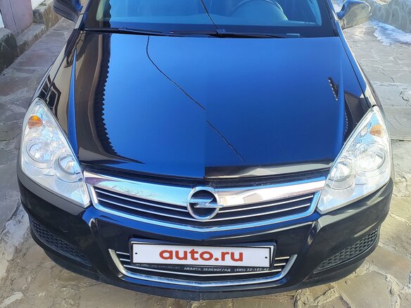 2012 Opel Astra H Рестайлинг, чёрный, 1200000 рублей - вид 1