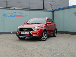 2019 Lada (ВАЗ) Vesta SW Cross I, красный, 1089000 рублей, вид 1