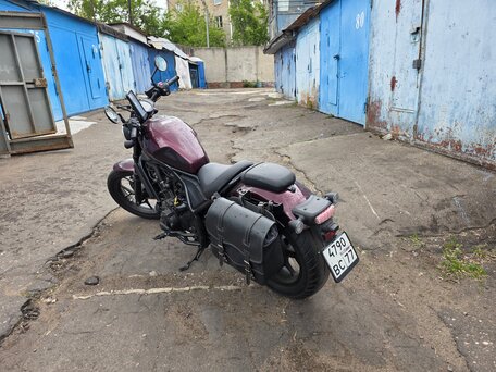 2022 Honda CMX 1100 Rebel, пурпурный, 890000 рублей, вид 4