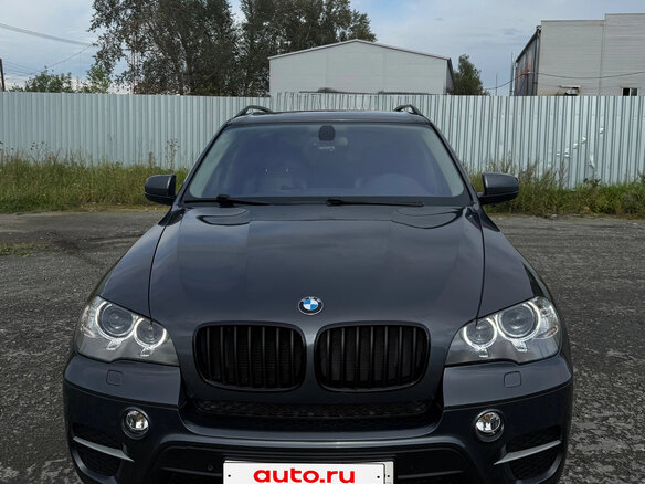 2012 BMW X5 30d II (E70) Рестайлинг, серый, 2500000 рублей - вид 2