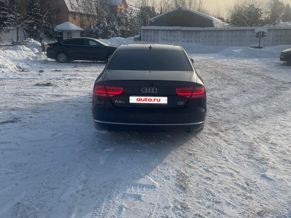 2011 Audi A8 Long III (D4), чёрный, 1900000 рублей - вид 6