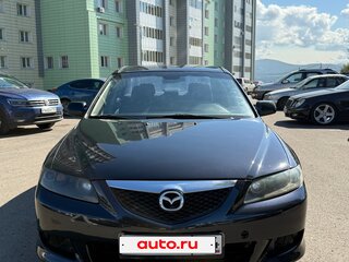 2005 Mazda 6 I (GG), чёрный, 400000 рублей, вид 3