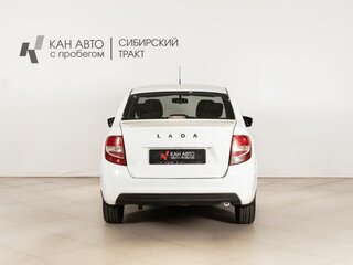 2019 Lada (ВАЗ) Granta I Рестайлинг, белый, 633200 рублей, вид 4