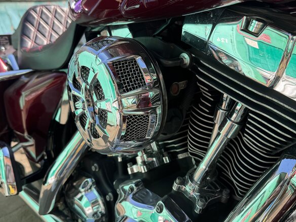 2008 Harley-Davidson Road King, красный, 1450000 рублей - вид 4
