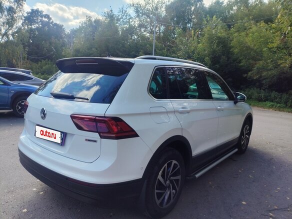2019 Volkswagen Tiguan II, белый, 3300000 рублей - вид 5