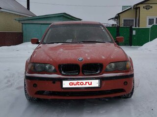 2003 BMW 3 серии 318i IV (E46) Рестайлинг, красный, 500000 рублей, вид 3