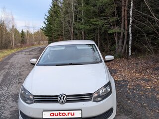 2012 Volkswagen Polo V, белый, 675000 рублей, вид 3