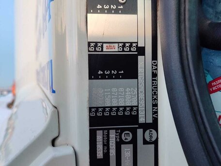 2012 DAF CF-series, белый, 3650000 рублей, вид 4